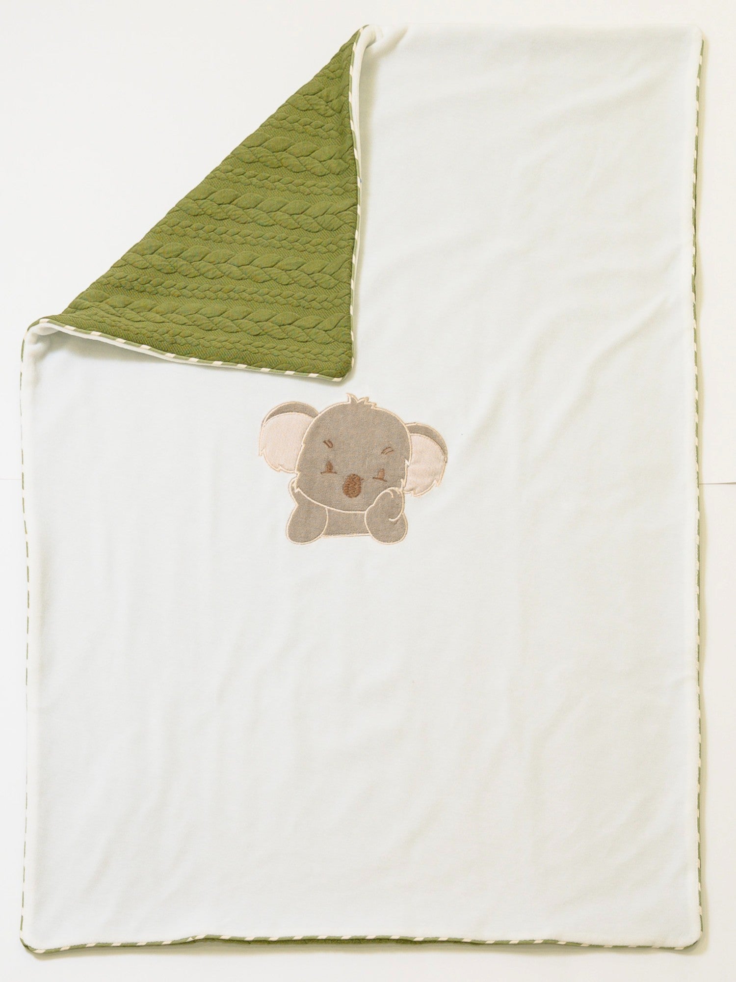 Copertina Neonato Verde LC1113 - NANU' BABY