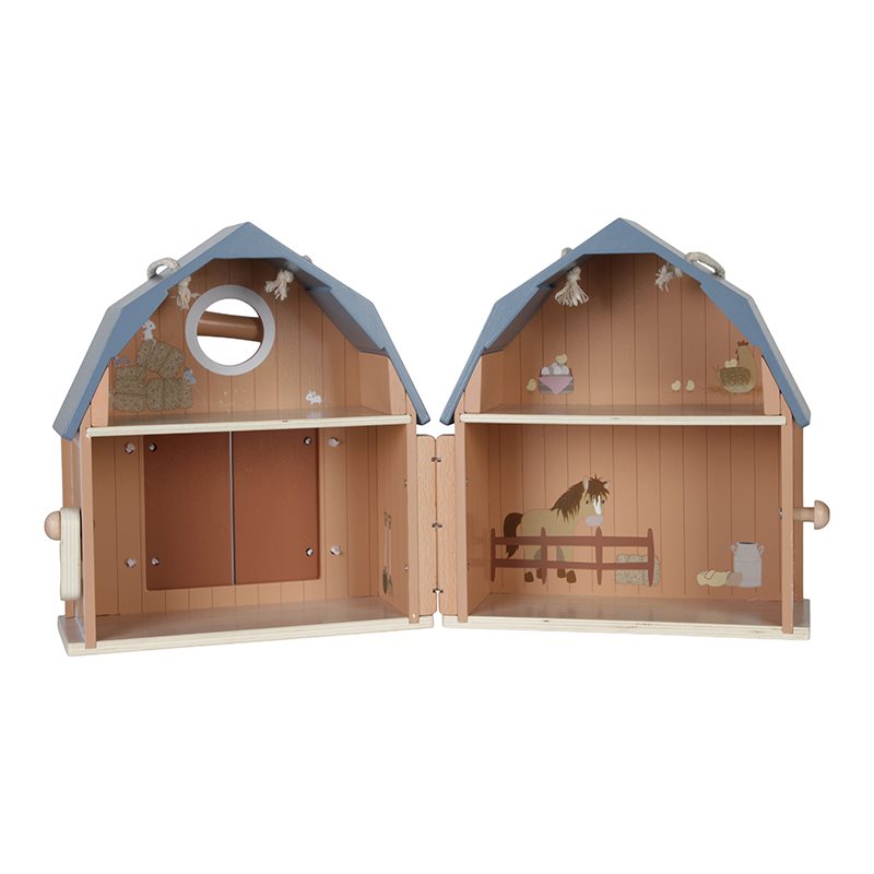 Casa delle bambole Piccola Fattoria MULTICOLORE LD7152 - NANU' BABY