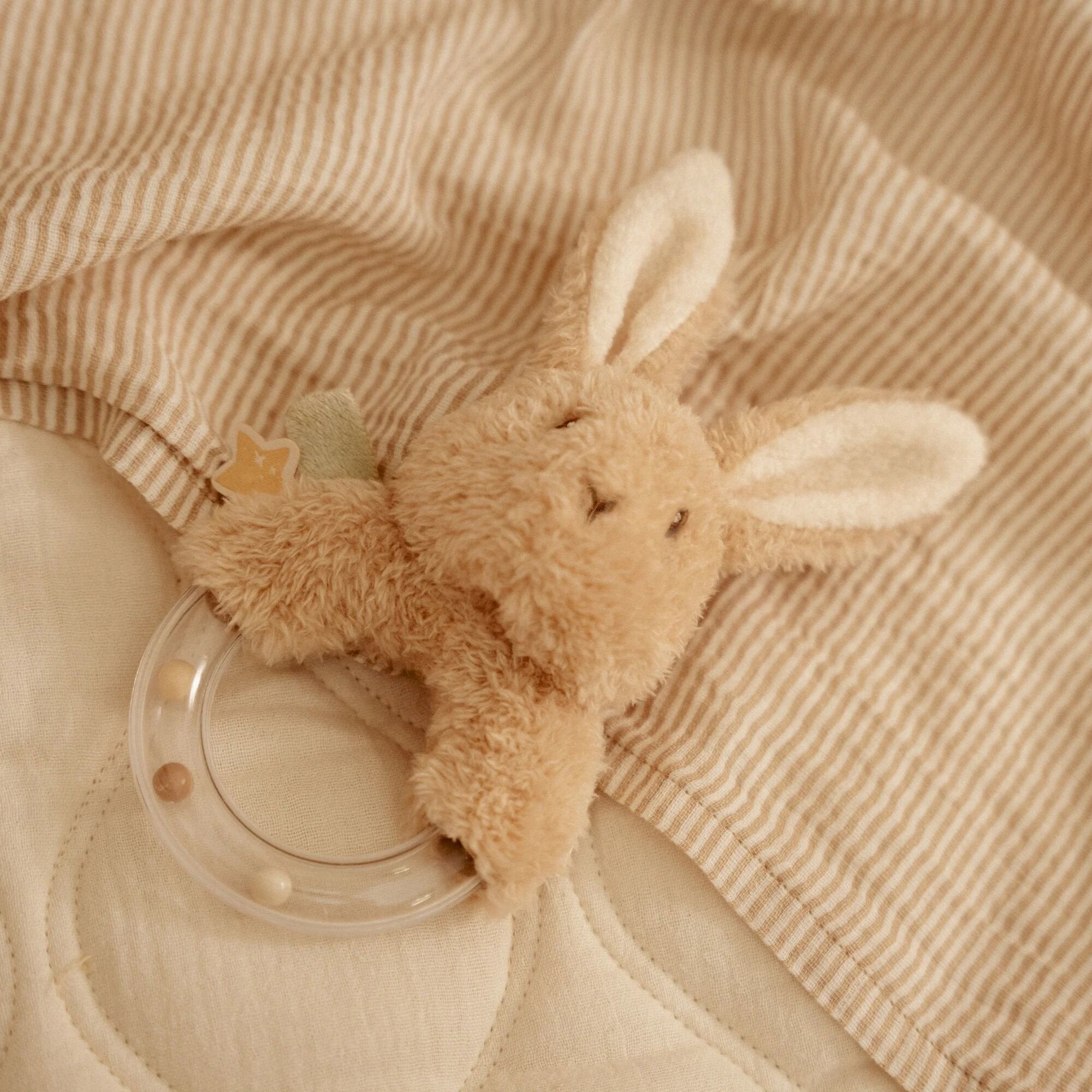 Sonaglio ad anello Bunny Beige LD8414 - NANU' BABY