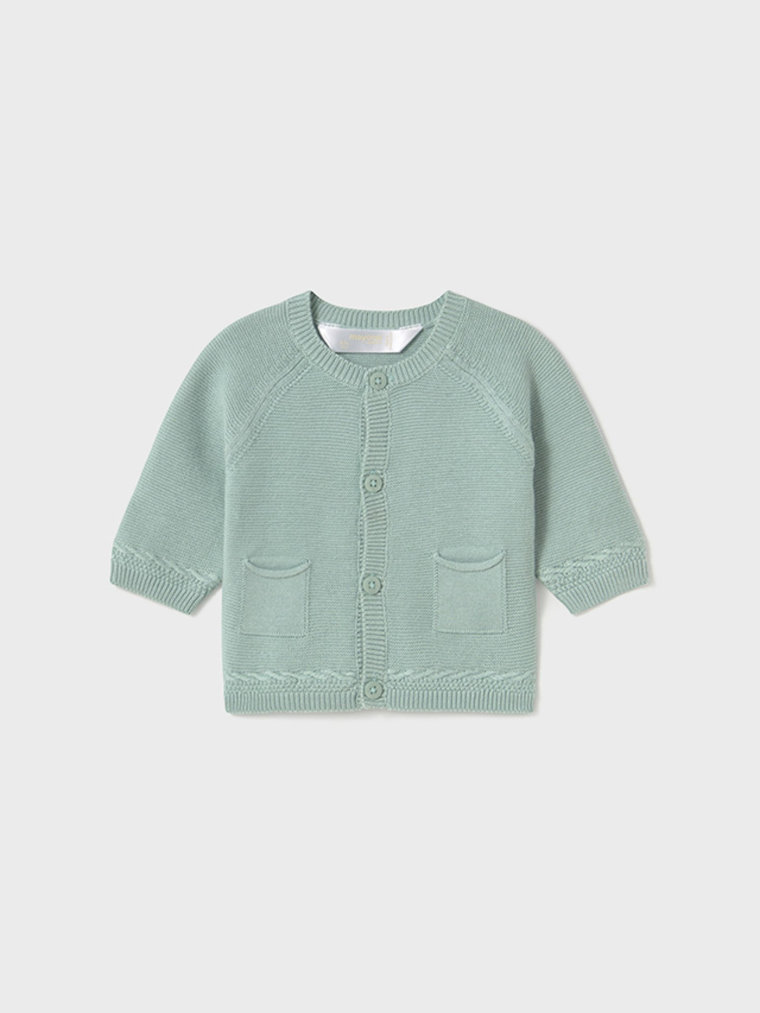 Cardigan tricot Bimbo VERDE 1393 /V - NANU' BABY