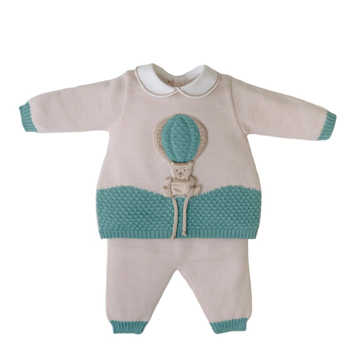 Completo nascita Mongolfiera Neonato NATURAL IN5719/V - NANU' BABY