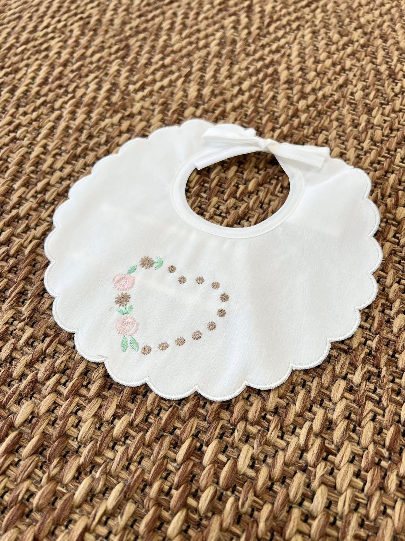 Bavetta Amore Neonata VANIGLIA IB18BAV - NANU' BABY