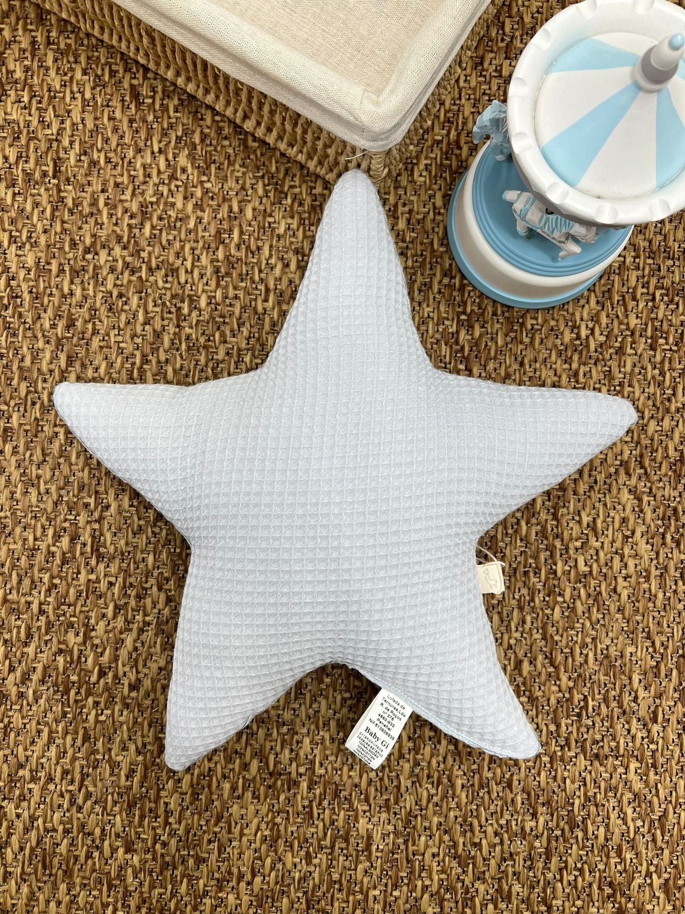 Cuscino in cotone a forma di stella CIELO NEST NT65 - NANU' BABY