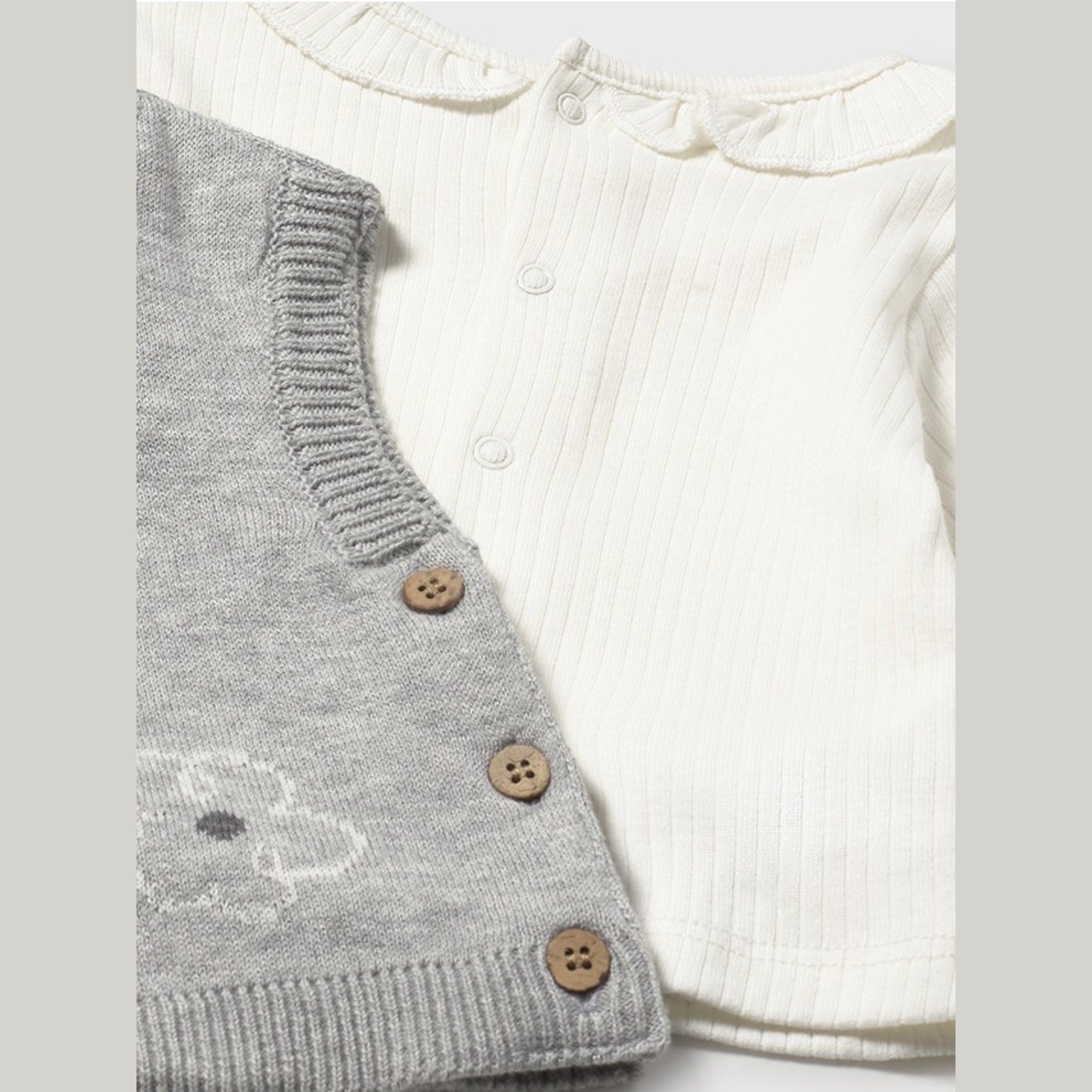 Completo Bimba Grigio 2709/16 - NANU' BABY