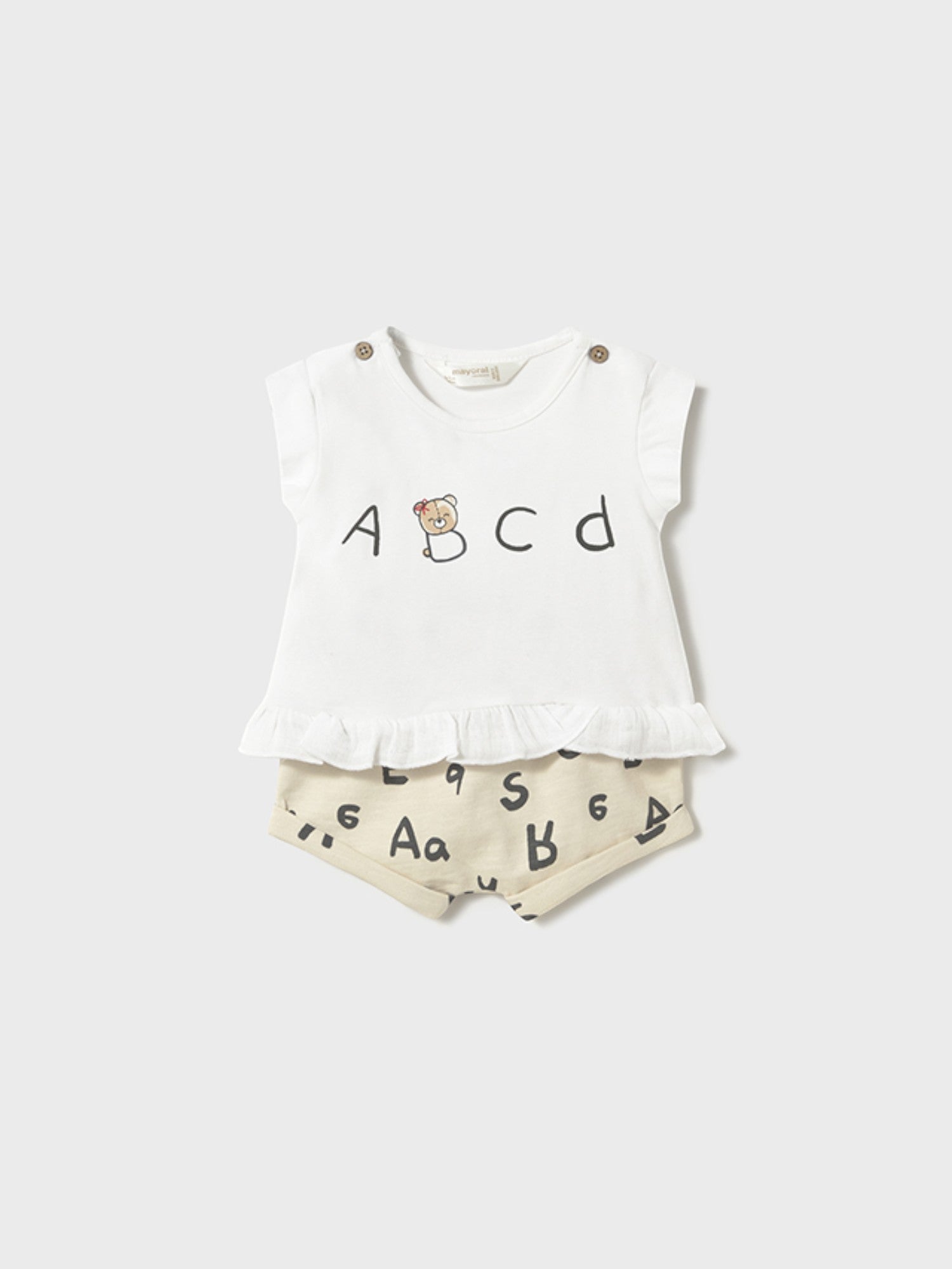 Completo punto 4 pezzi Bimba BEIGE 1664 /BE - NANU' BABY