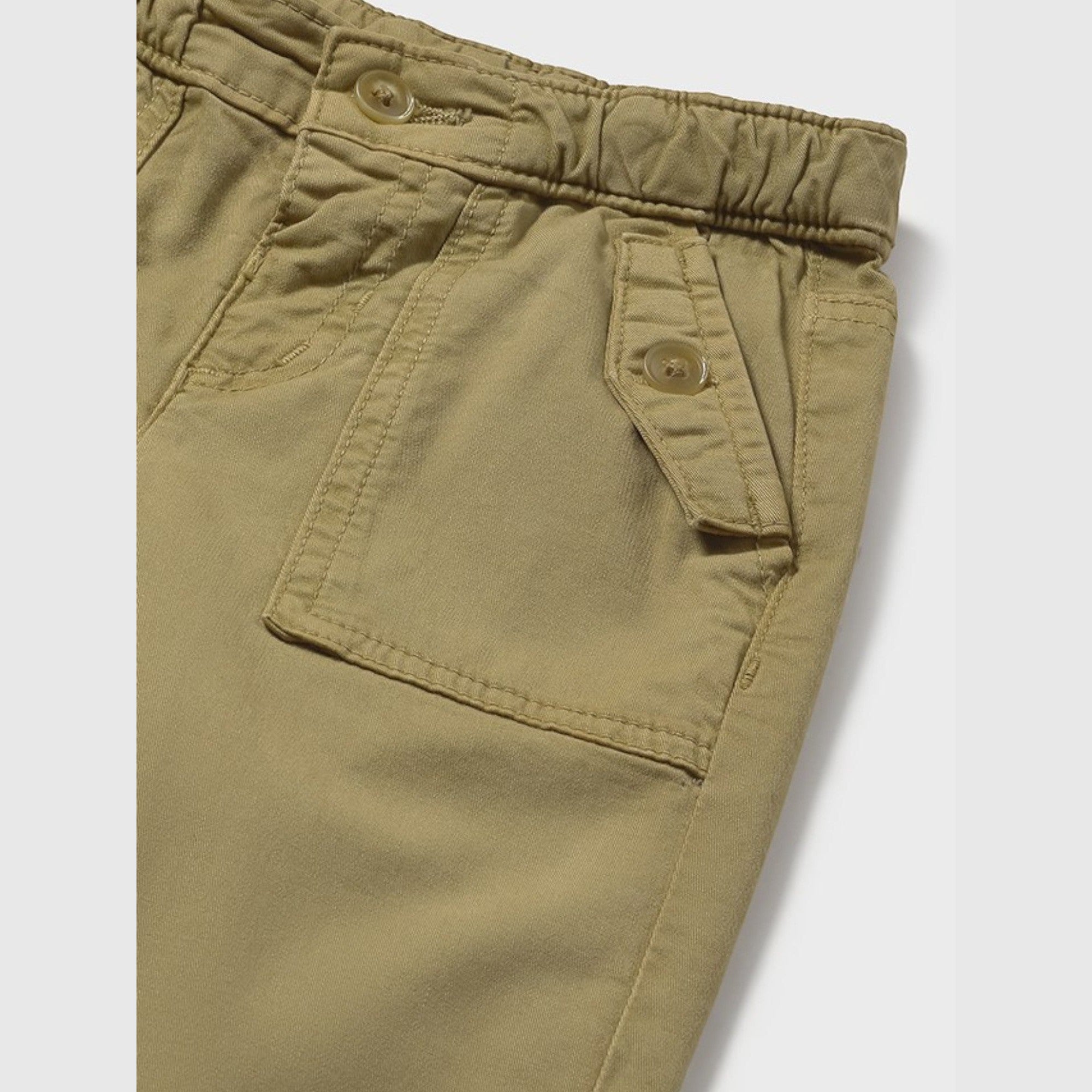 Pantalone twill tasche Bimbo Marrone 2501/25 - NANU' BABY