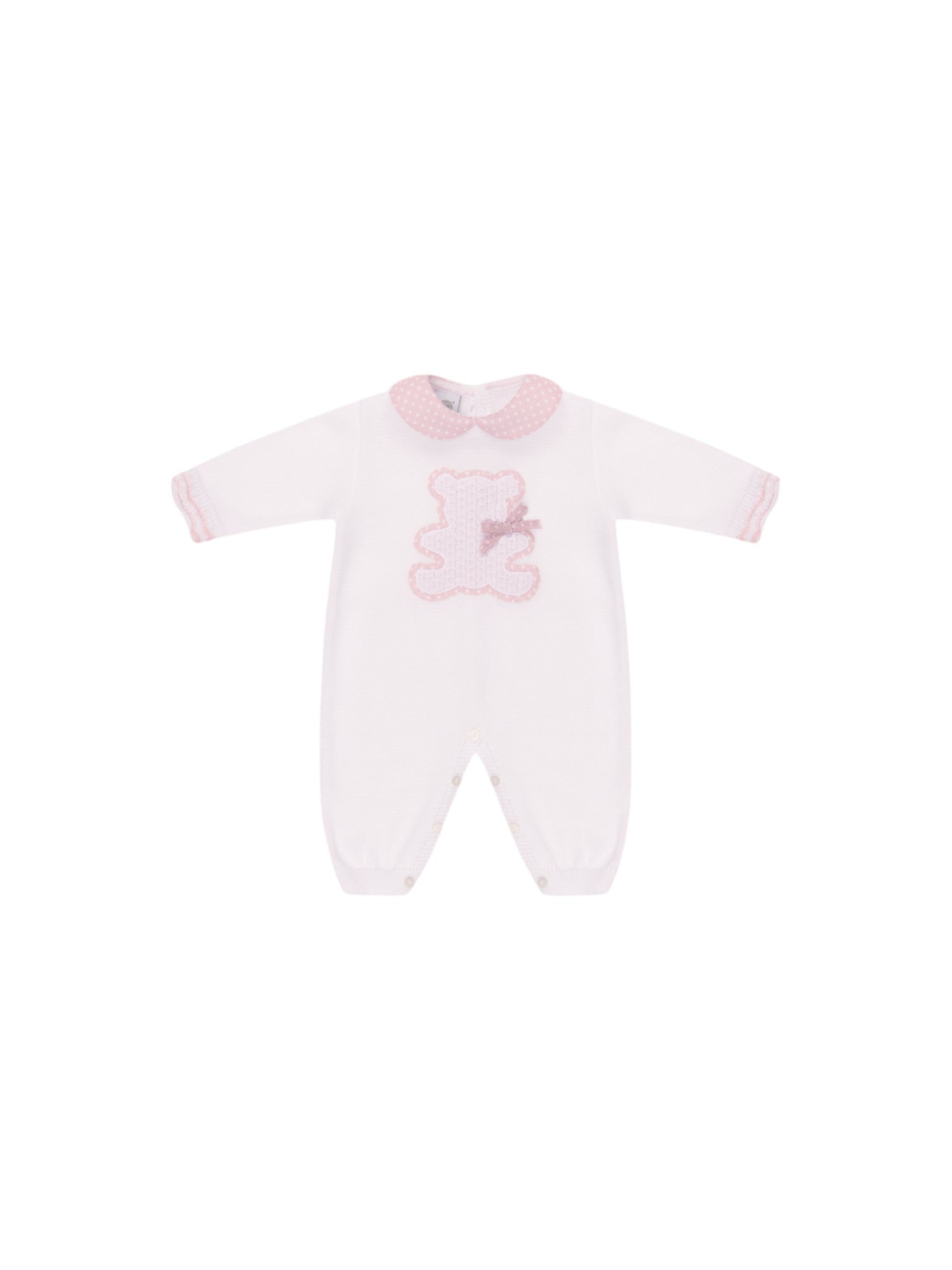 Tutina Neonata BIANCO EB1010 - NANU' BABY