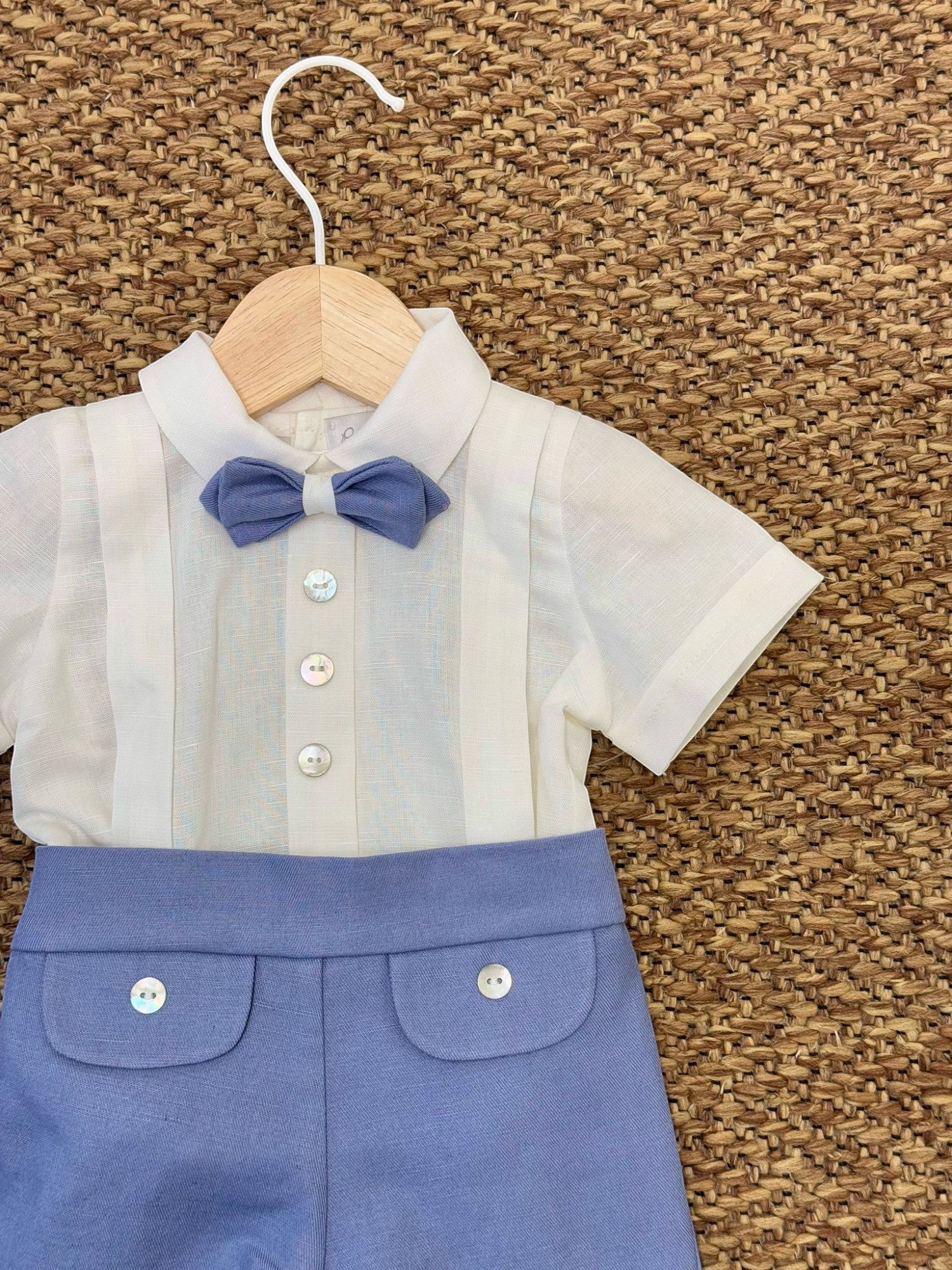 Completo Cerimonia Bimbo AZZURRO 1/6330-A - NANU' BABY