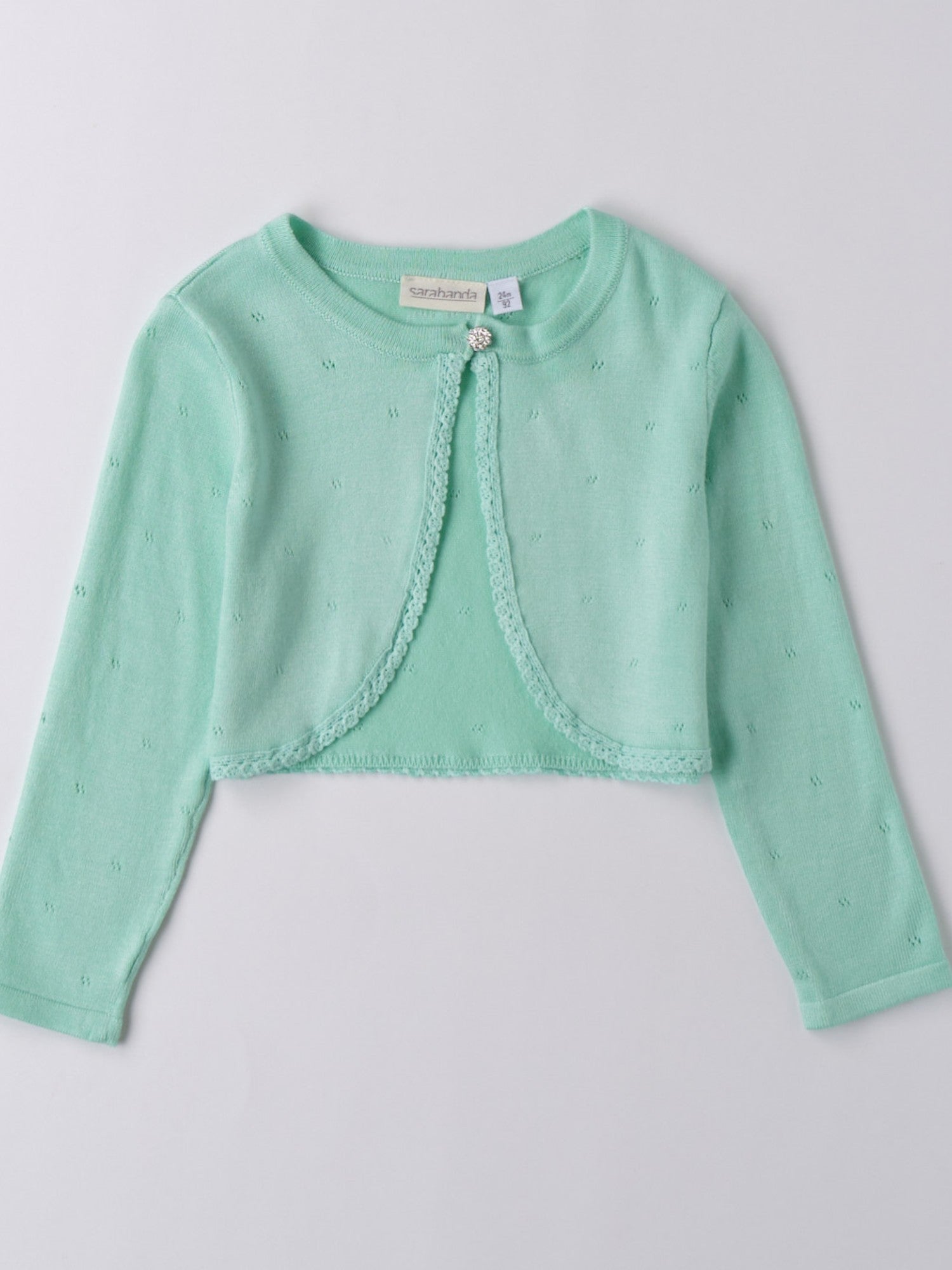 Cardigan Scaldacuore Bimba VERDE 0B333/4634 - NANU' BABY