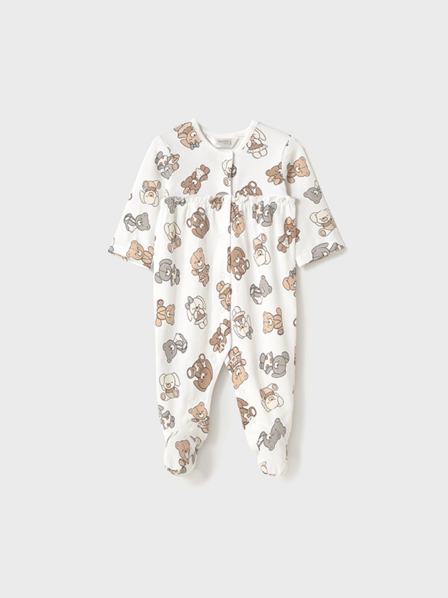Set 2 pigiami lunghi Neonata BEIGE 1750 /BE - NANU' BABY