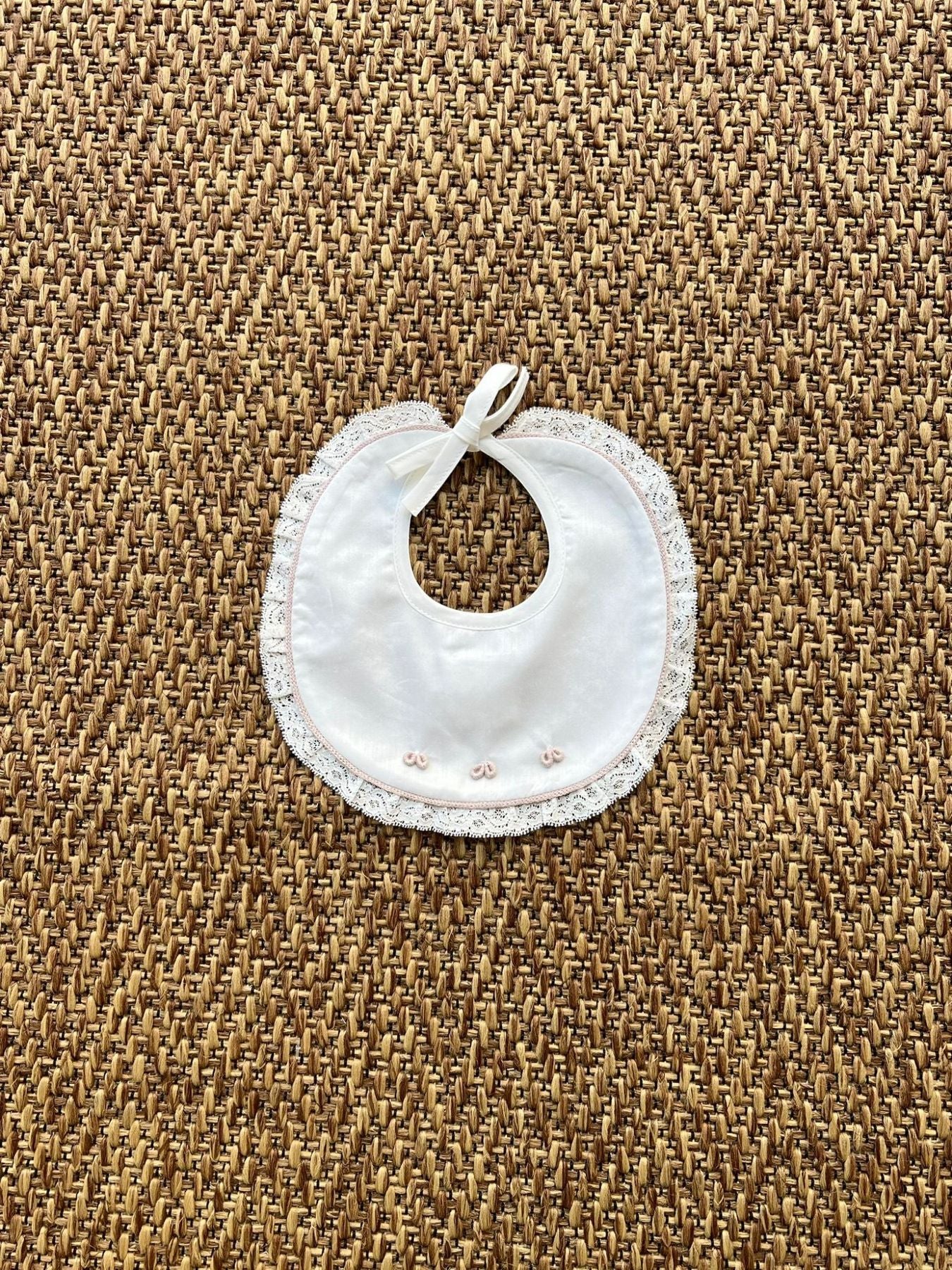 Bavetta Neonata BIANCO EP53BAV/R - NANU' BABY