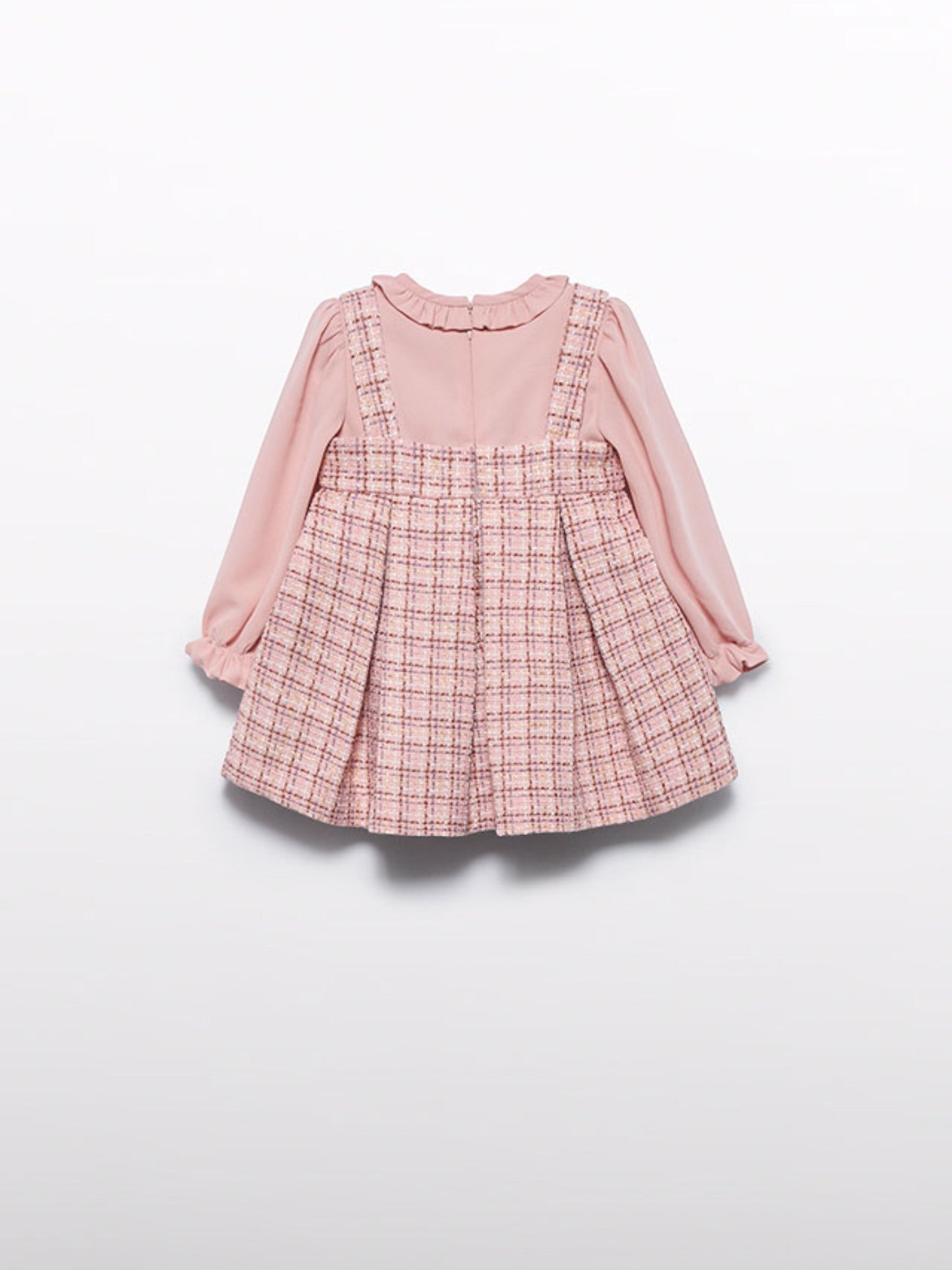 Abito pichi tweed Bimba Rosa 5504/8 - NANU' BABY