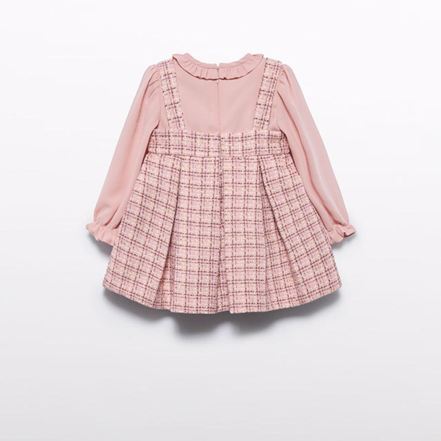 Abito pichi tweed Bimba Rosa 5504/8 - NANU' BABY