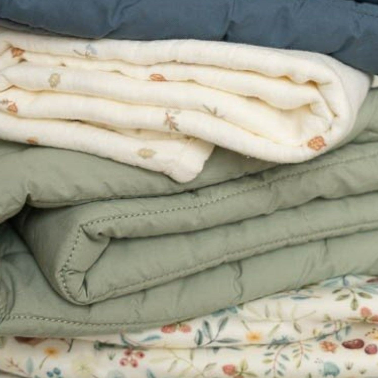 Coperta per culla - Amici della foresta Neonato BIANCO TE12294030 - NANU' BABY