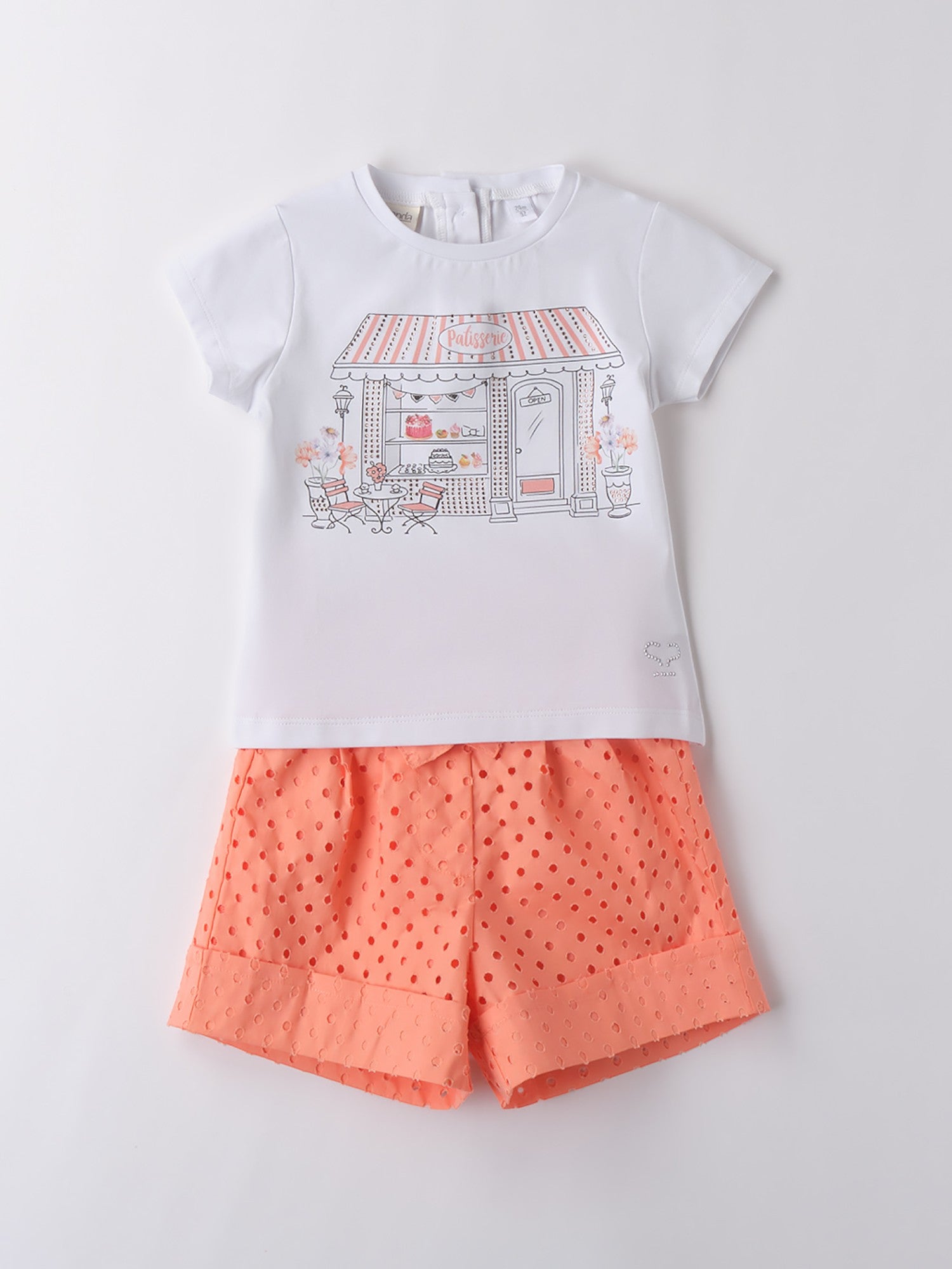 Completo Bimba BIANCO 0B351/0113 - NANU' BABY