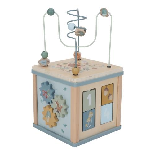 Cubo attività in legno - Amici della foresta MULTICOLORE LD7231 - NANU' BABY