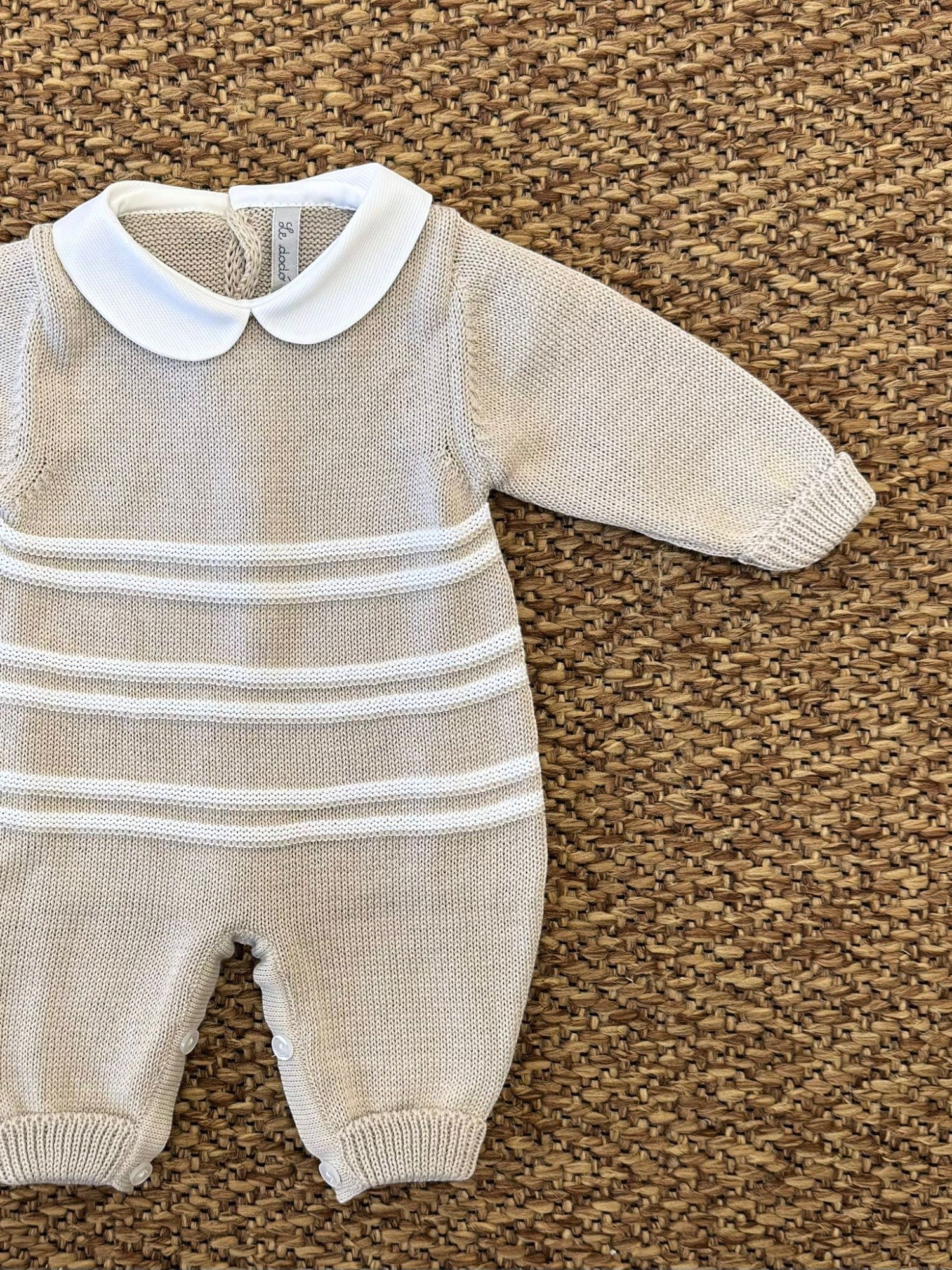Tutina Neonato BIANCO T66L/3001 - NANU' BABY