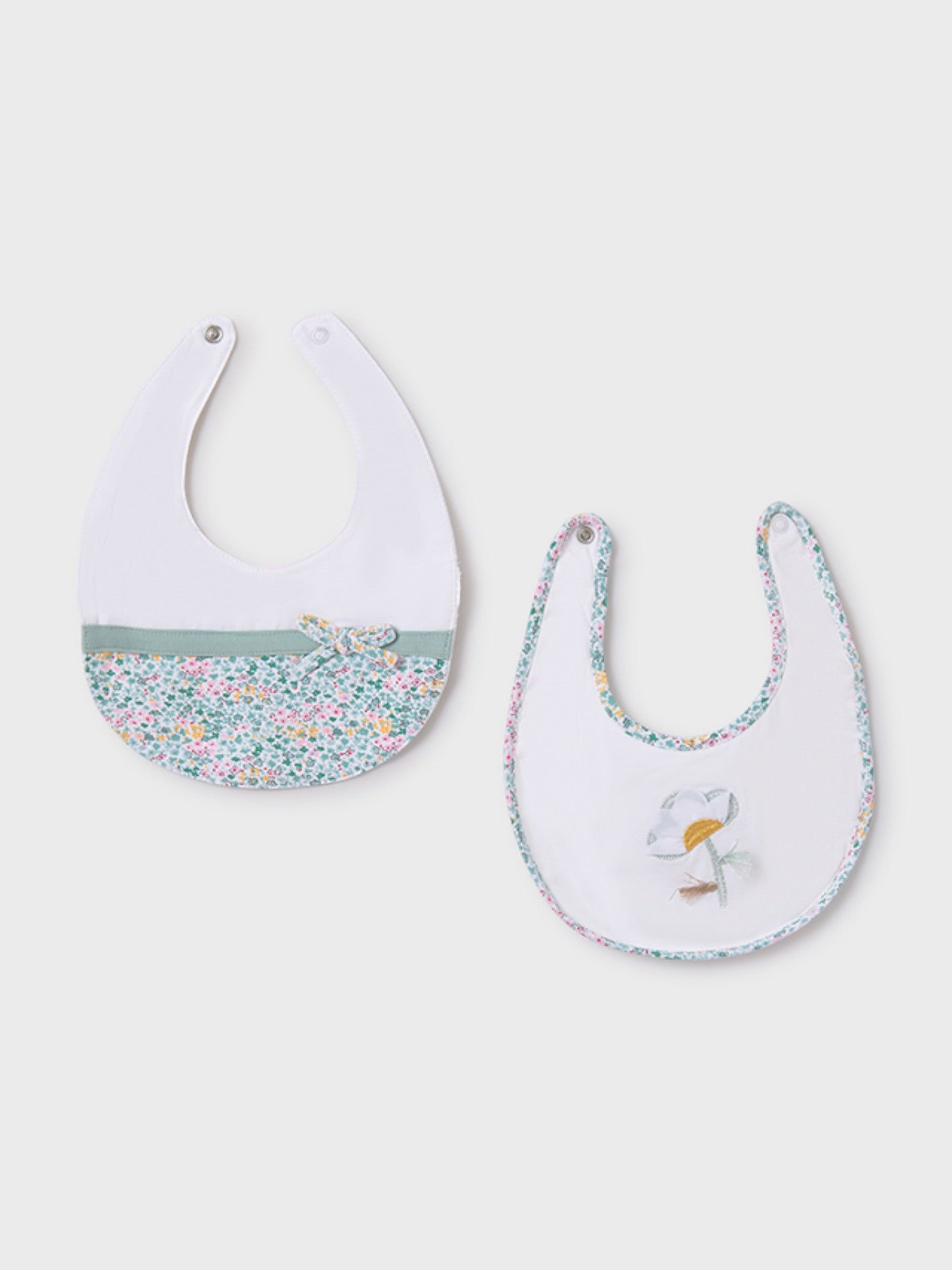 Set 2 bavaglini Neonata VERDE 9875 /V - NANU' BABY