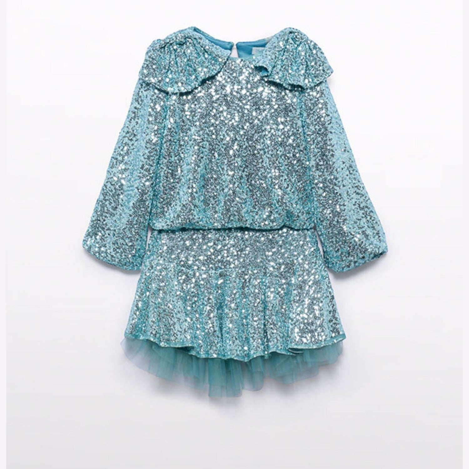 Compl. gonna lustrini Bimba Verde 5542/9 - NANU' BABY