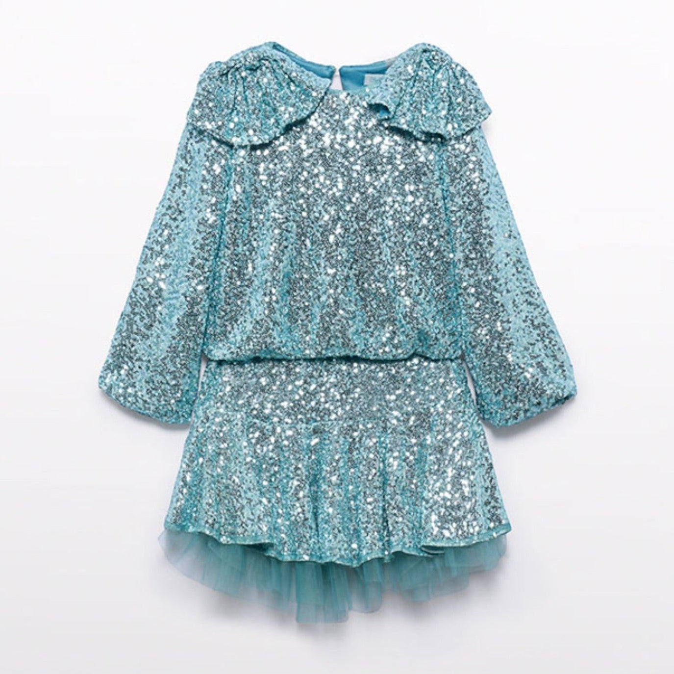 Compl. gonna lustrini Bimba Verde 5542/9 - NANU' BABY