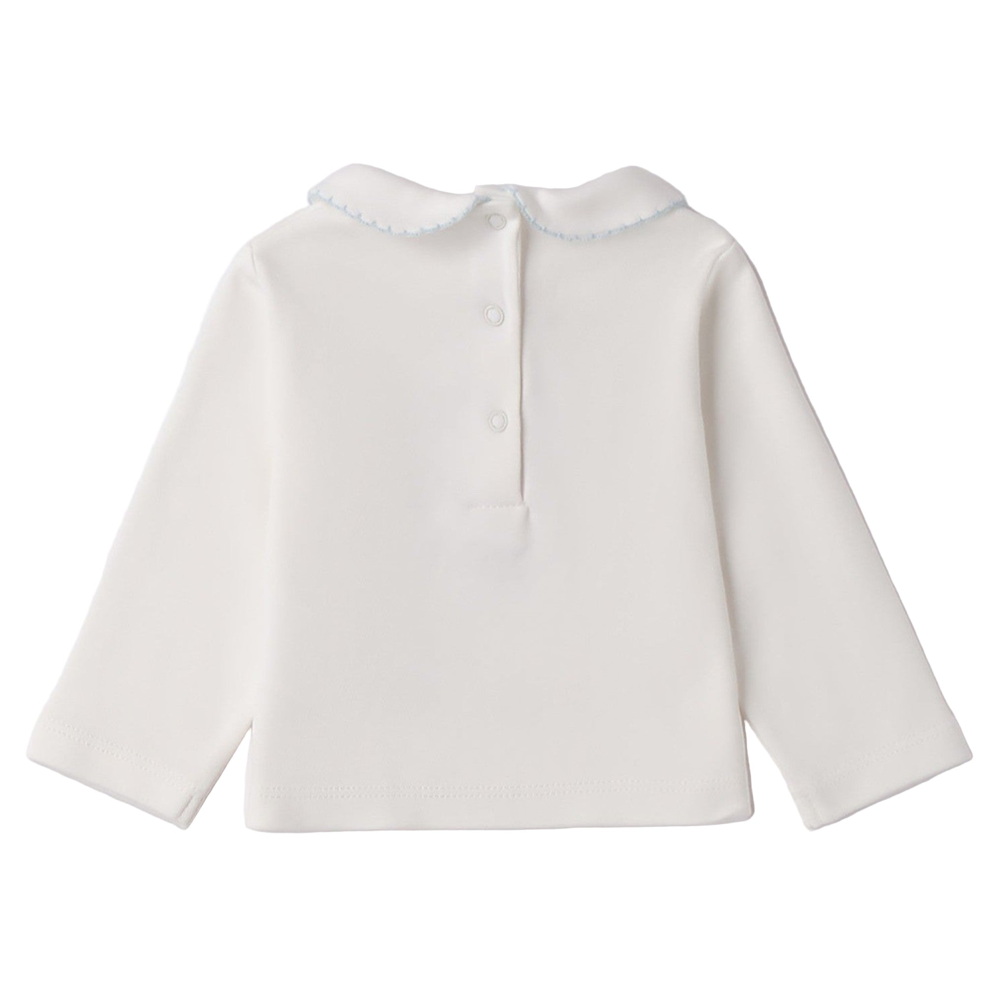 Girocollo Ml Bimba Bianco 3F749/112 - NANU' BABY