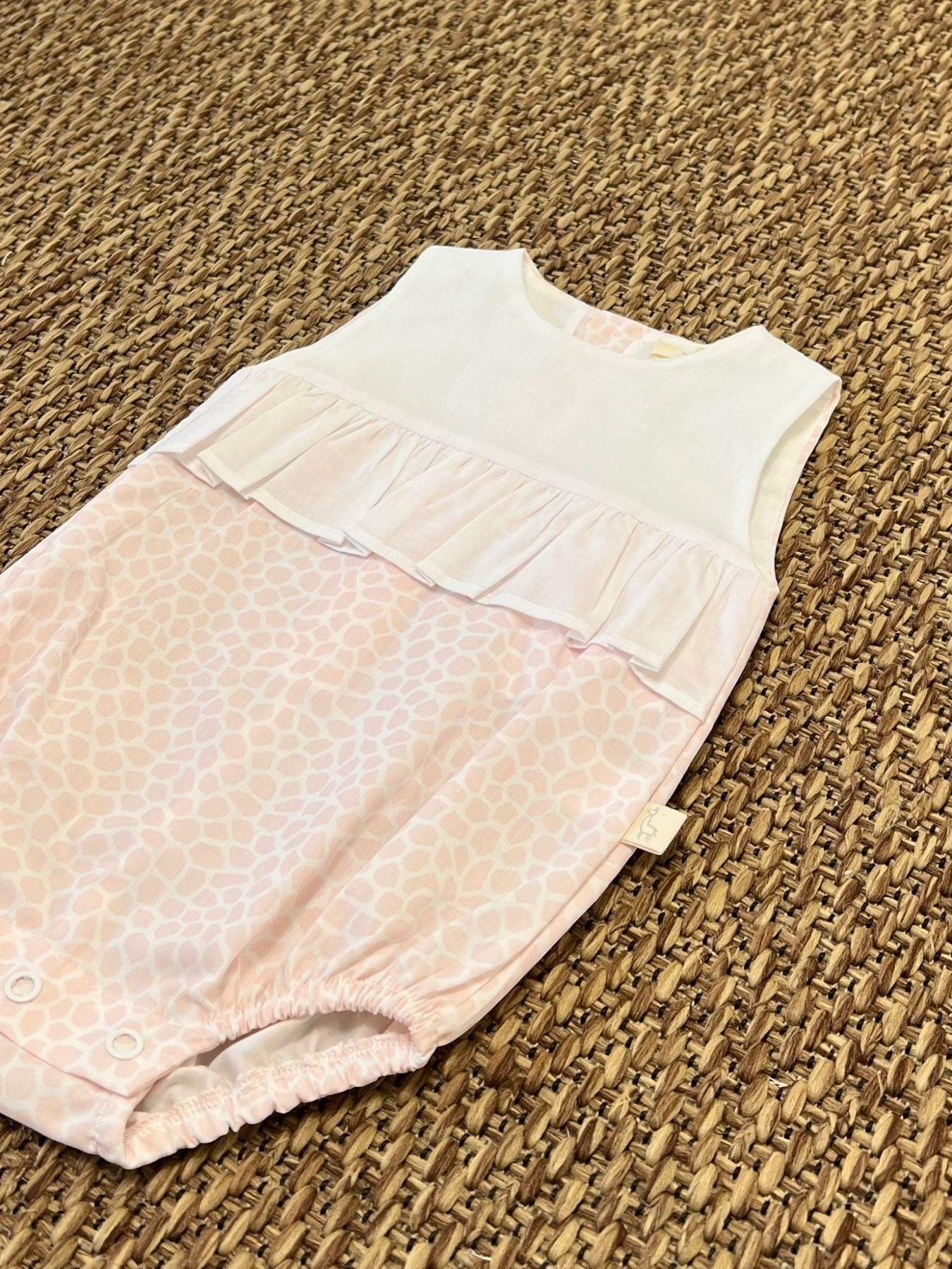 Pagliaccetto cotone Bimba Rosa BEACH BCH48R - NANU' BABY