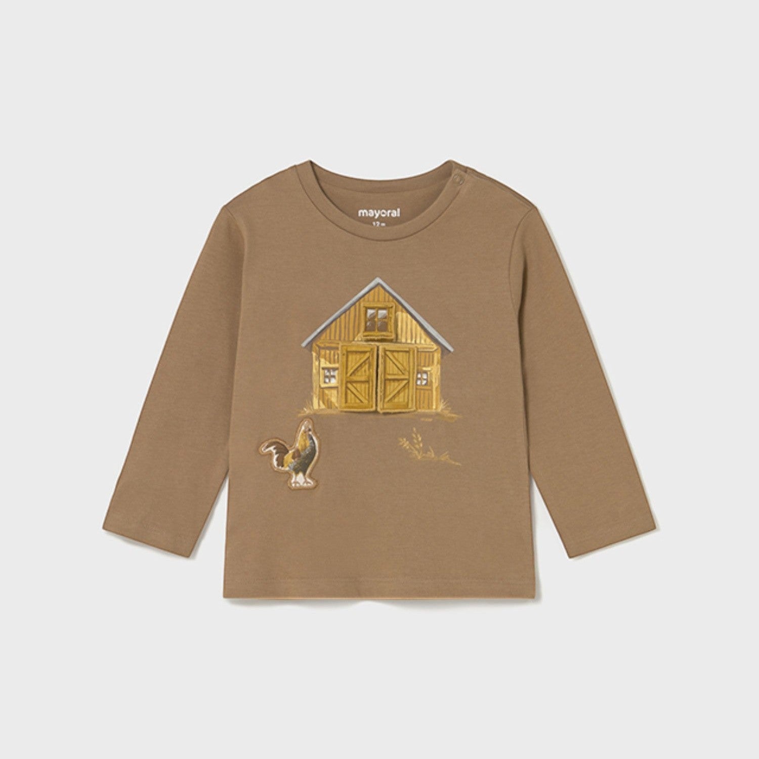 Camicia m/l "play" fattor Bimbo Marrone 2067/31 - NANU' BABY
