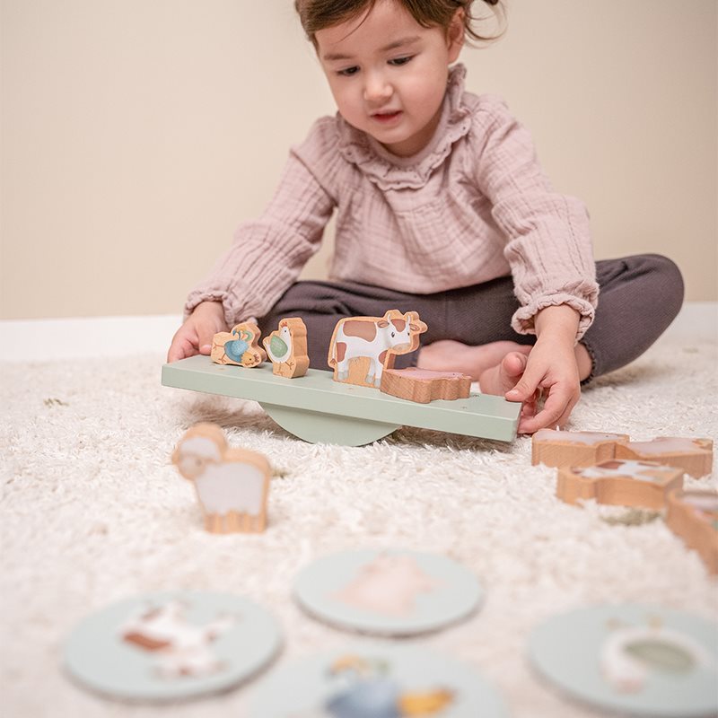 Gioco di equilibrio Piccola fattoria MULTICOLORE LD7157 - NANU' BABY