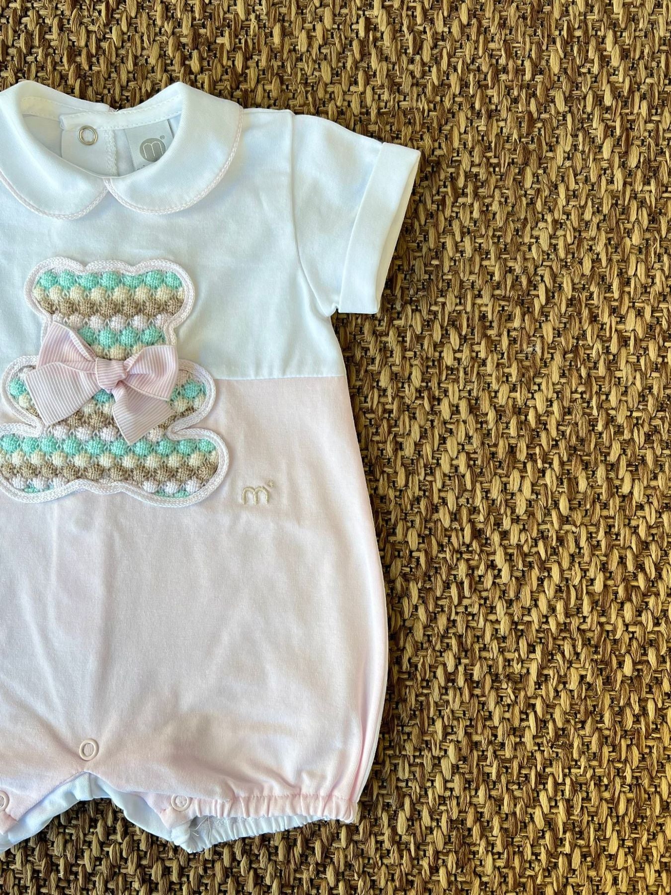 Pagliaccetto Orsetto effetto Bolle Bimba ROSA EP6521F - NANU' BABY