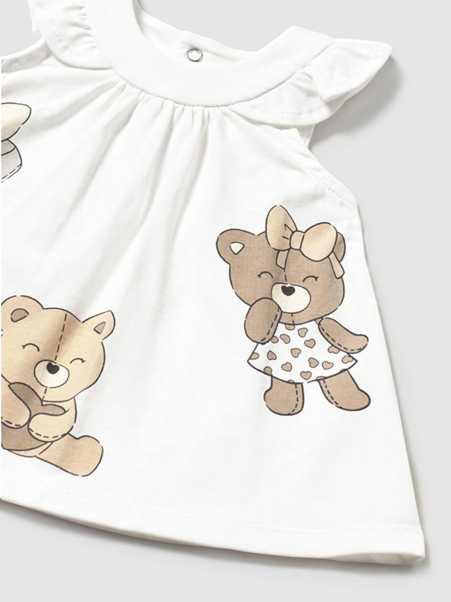 Abito punto Bimba BIANCO 1852 /B - NANU' BABY