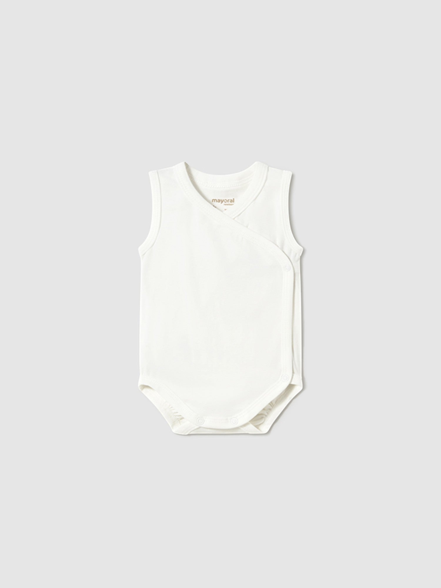 Body manica smanicata Neonato NATURAL 1702 /N - NANU' BABY