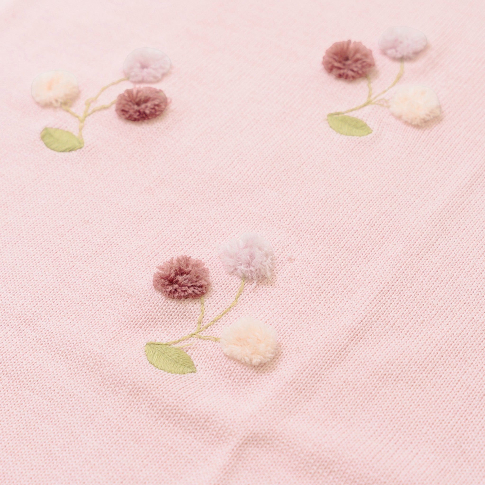Copertina Neonata Misto Lana Rosa SARTORIA DEI PICCOLI (cod. LC1107)