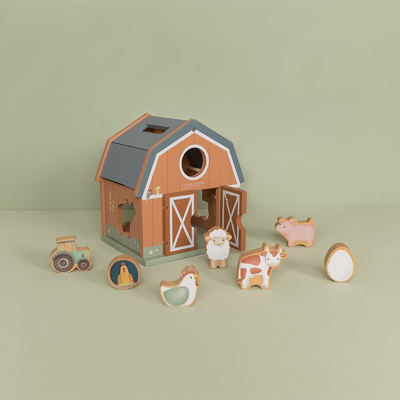 Piccola fattoria con selezionatore di forme MULTICOLORE LD7147 - NANU' BABY