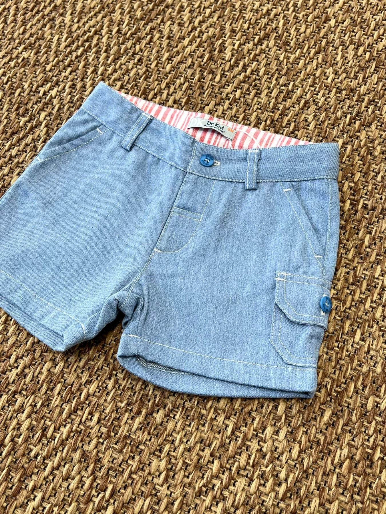 Shorts Bimbo BLU DK507/PV24 - NANU' BABY