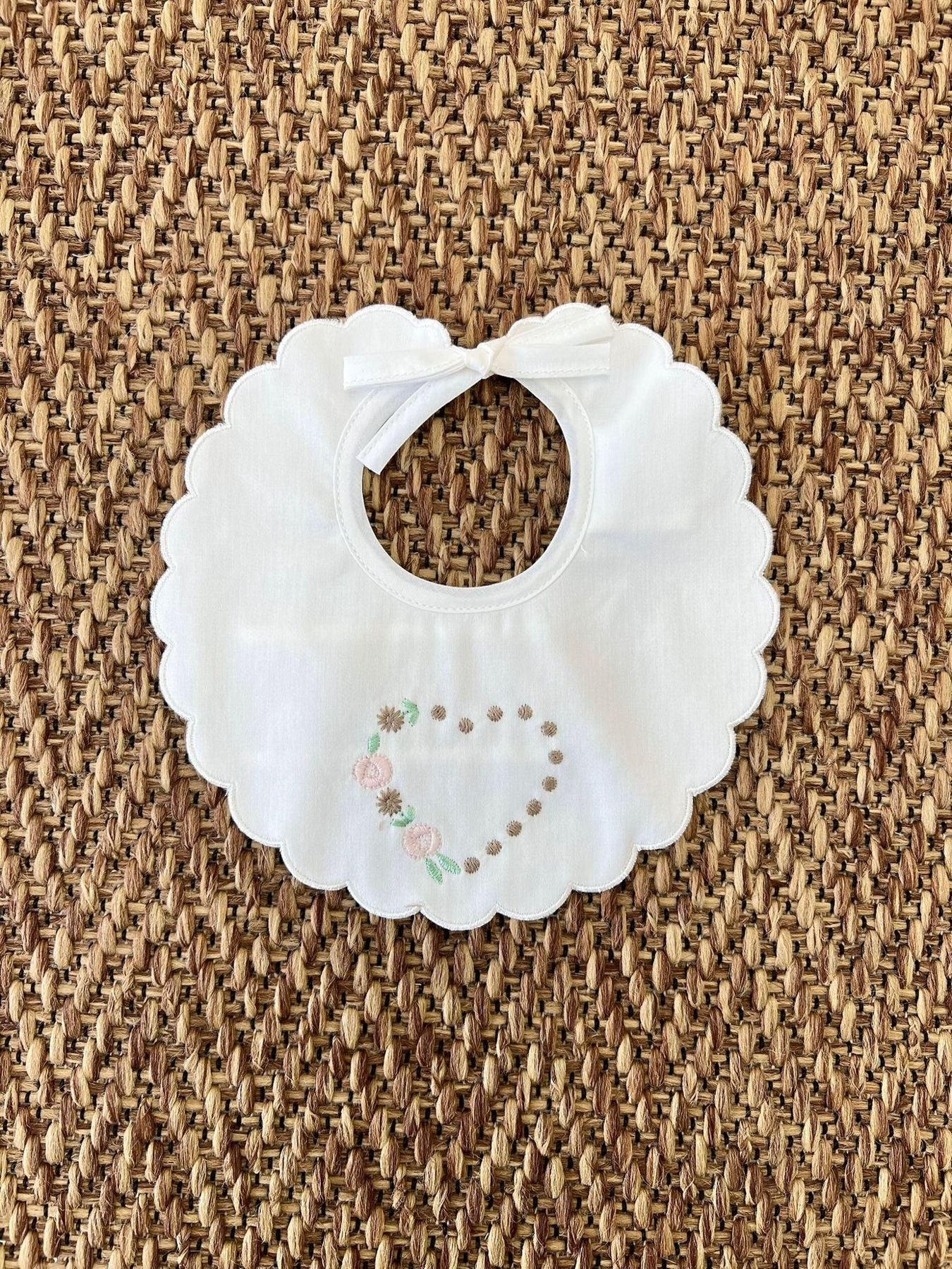Bavetta Amore Neonata VANIGLIA IB18BAV - NANU' BABY