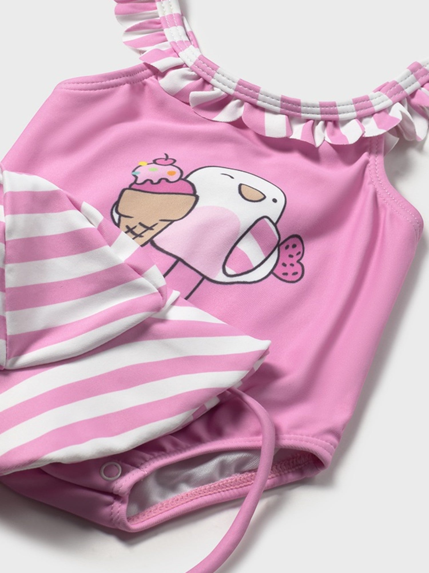 Costume e cappello Bimba ROSA 1764 /R - NANU' BABY