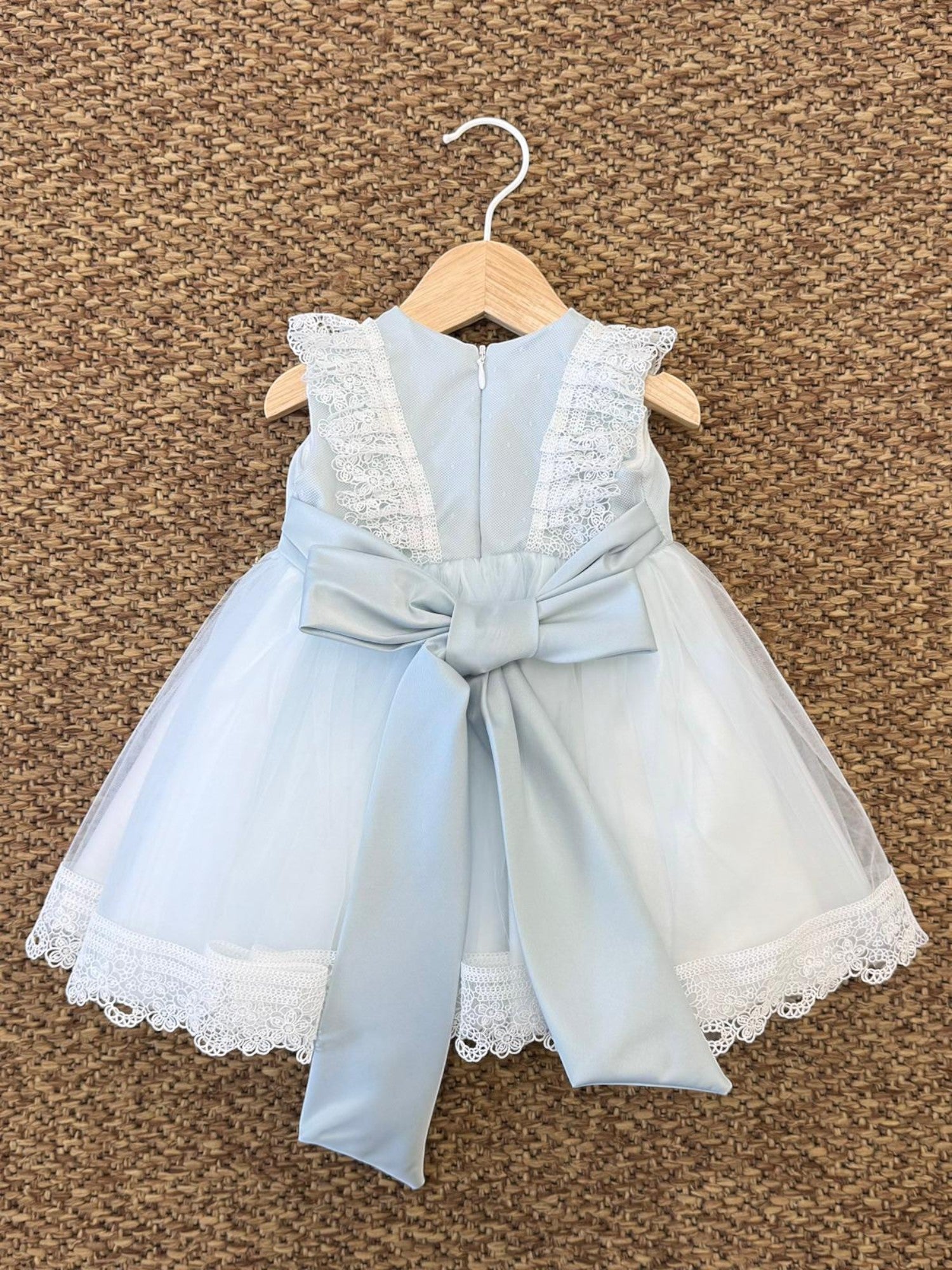 Abito Cerimonia Bimba AZZURRO FB086/AP - NANU' BABY