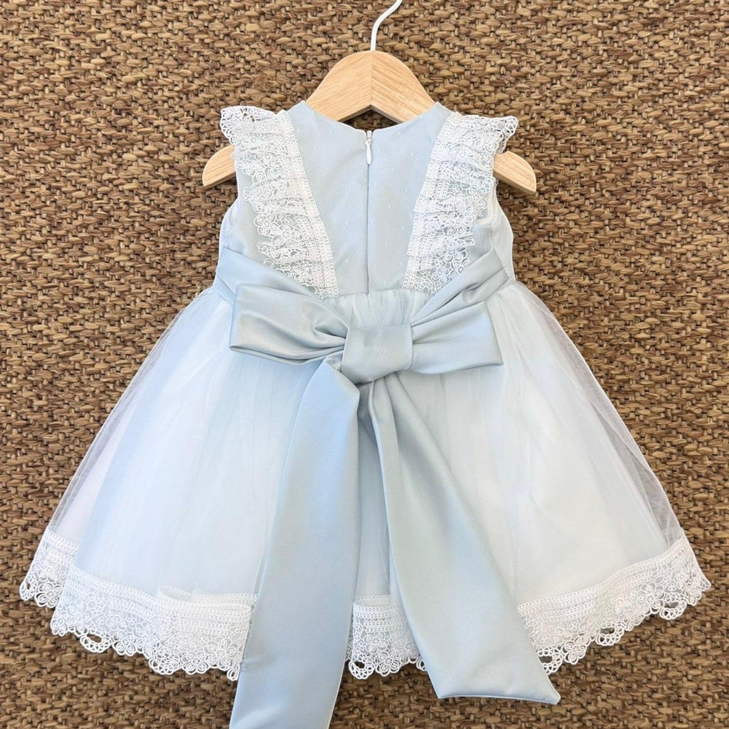 Abito Cerimonia Bimba AZZURRO FB086/AP - NANU' BABY