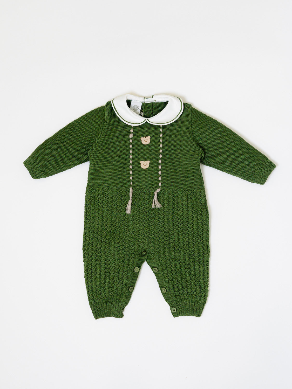 Tutina Neonato VERDE IN6210 - NANU' BABY
