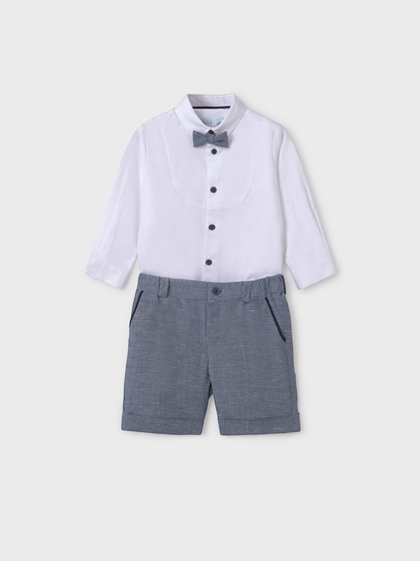 Compl.camicia papillon bermud Bimbo BLU 5250 - NANU' BABY