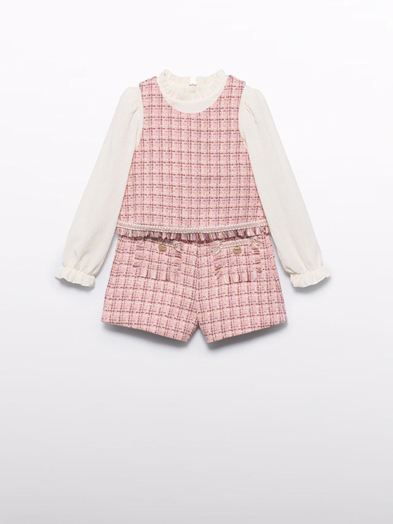 Compl. bermuda tweed Bimba Rosa 5727/8 - NANU' BABY
