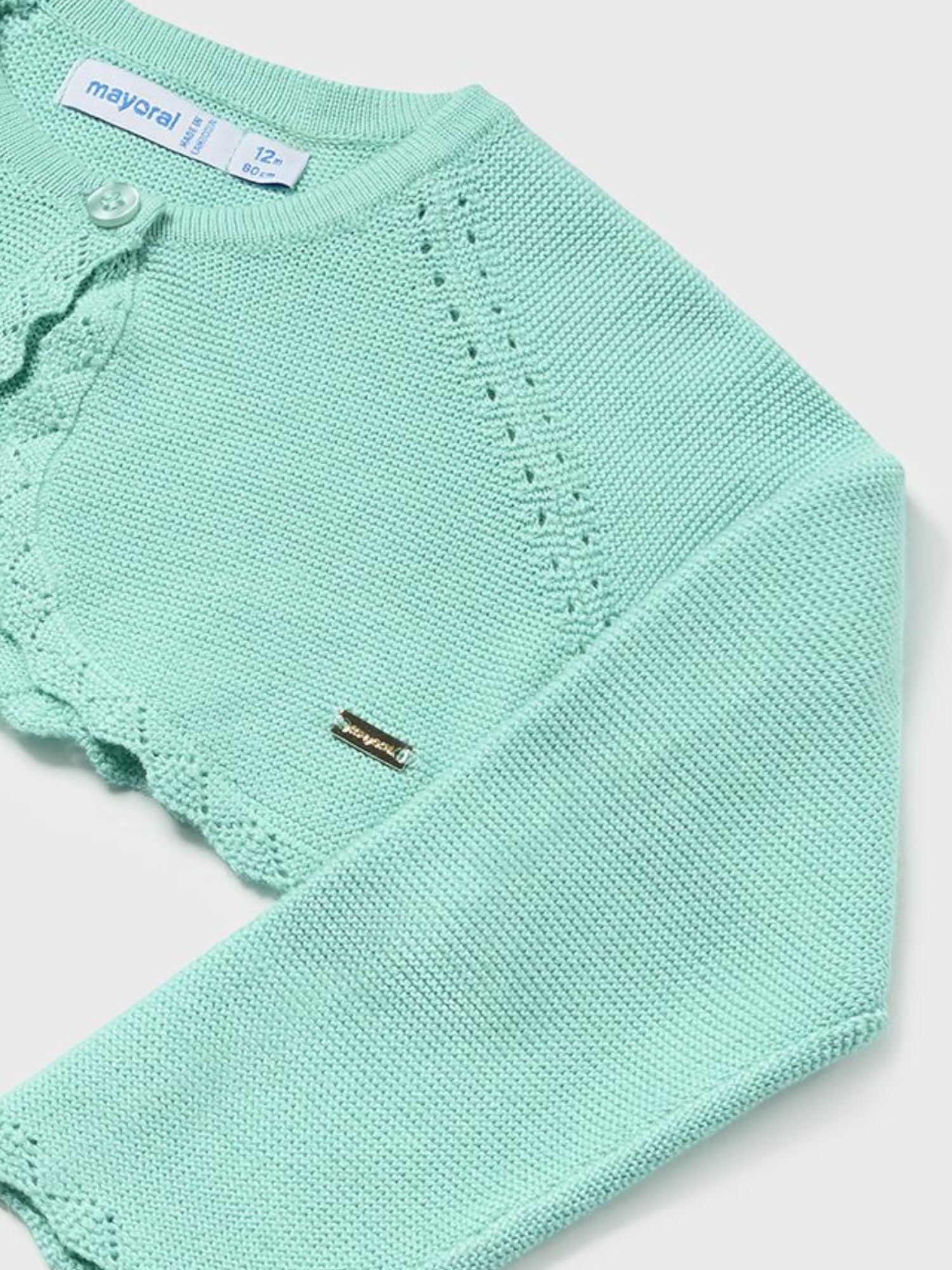 Cardigan cerimonia Bimba VERDE 1313/086 - NANU' BABY