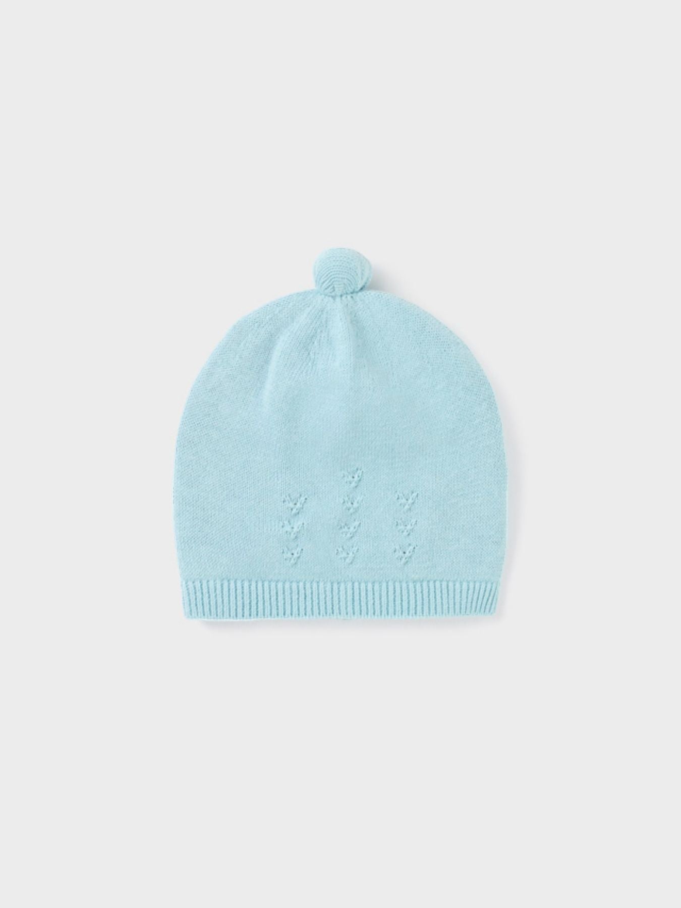 Cuffia maglia Neonato CIELO 9717/C - NANU' BABY