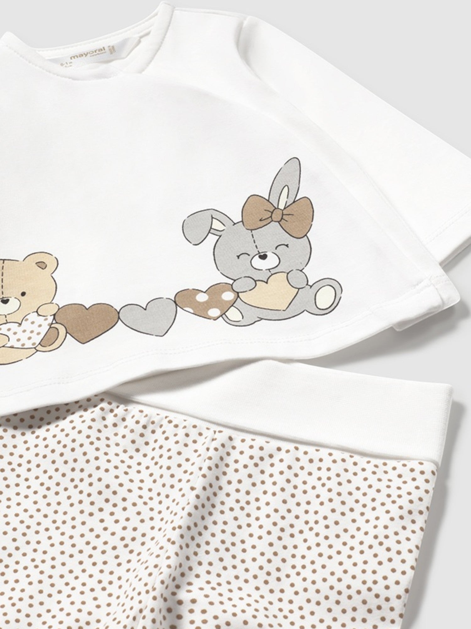 Completo ghettina Neonata BEIGE 1588 /BE - NANU' BABY
