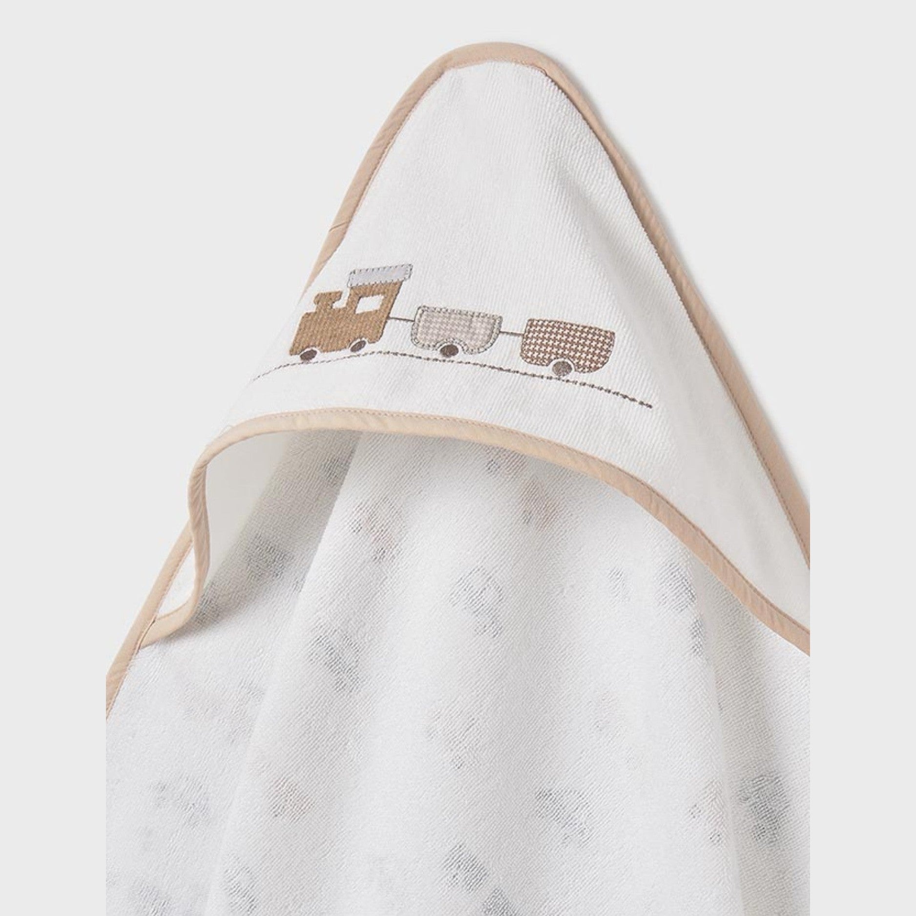Accappatoio Neonato Marrone 9989/91 - NANU' BABY