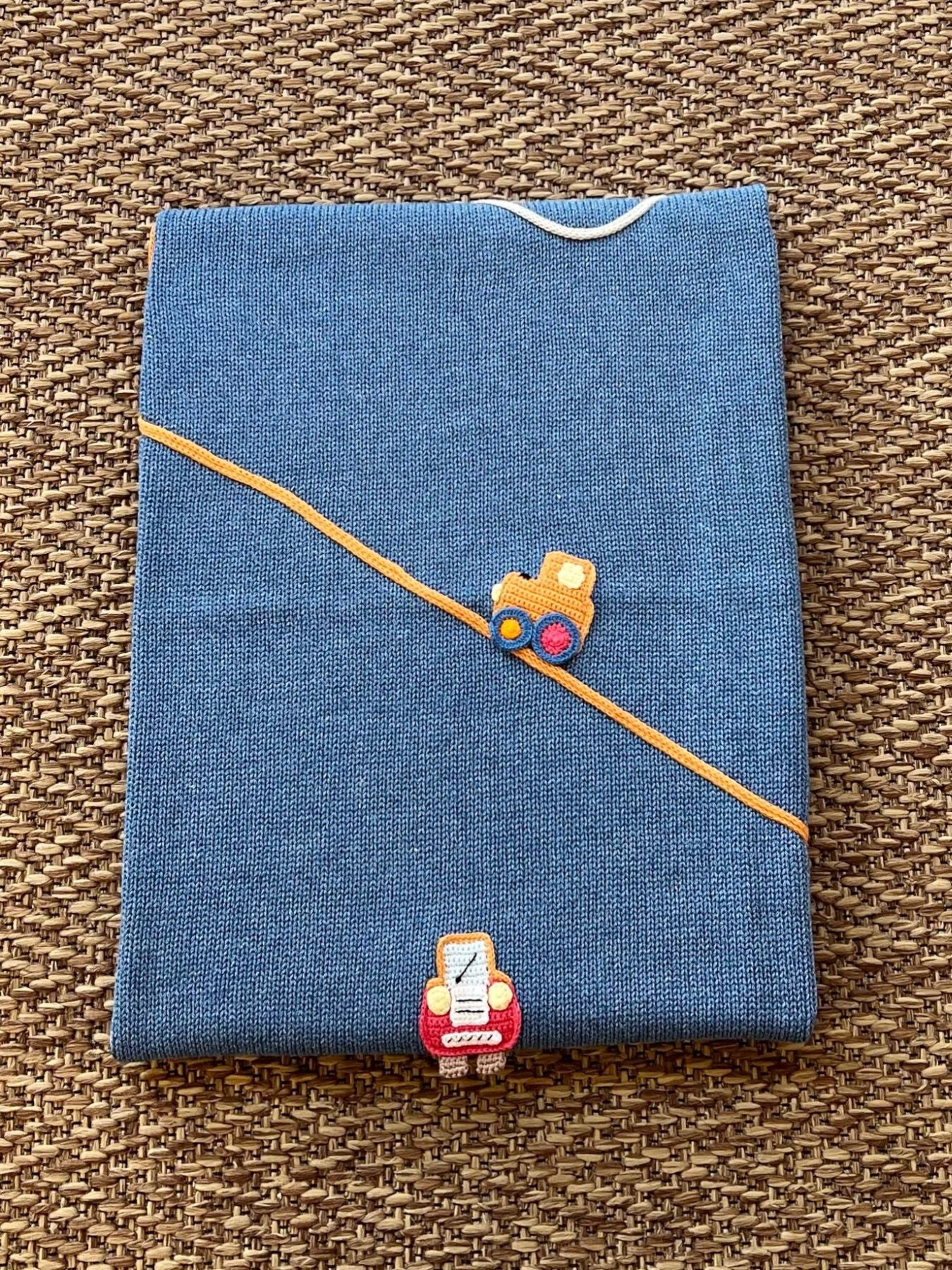 Coperta Neonato BLU CETIN/CO - NANU' BABY