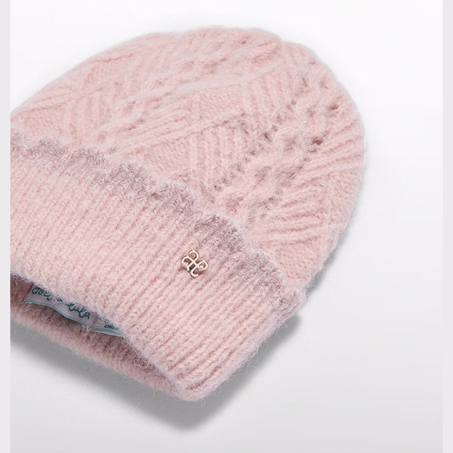 Cappello tricot traforato Bimba Rosa 5962/93 - NANU' BABY