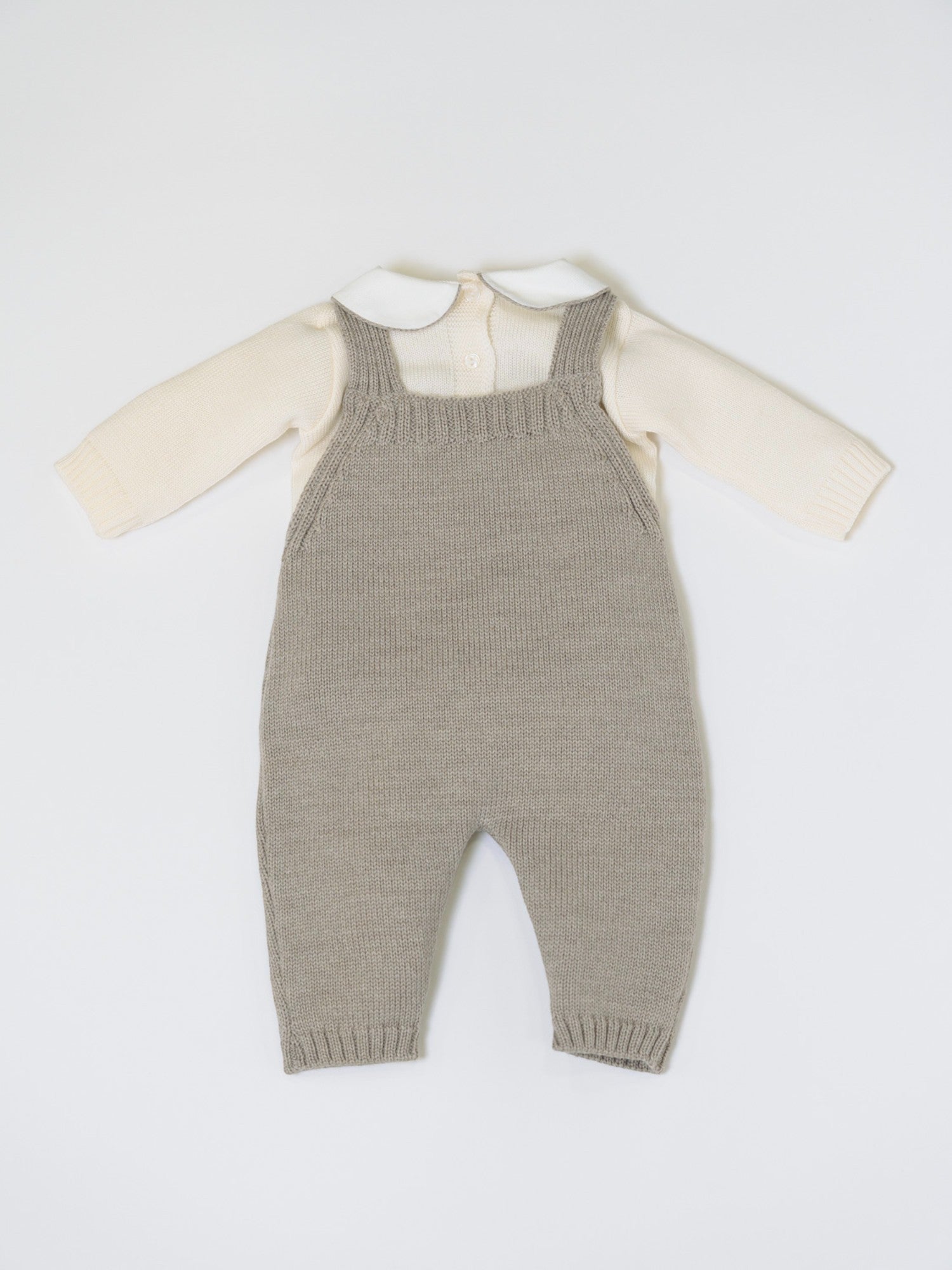 Completo nascita Braiding Neonato ECRU BRAIDING 322M/E - NANU' BABY
