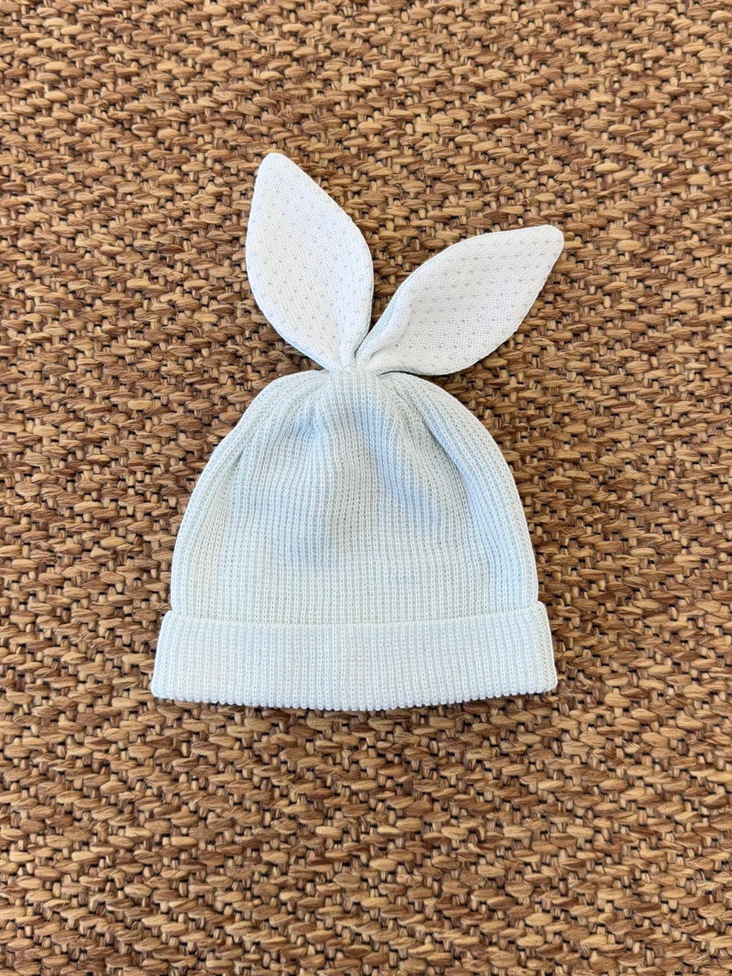 Cuffia Neonato VERDE EB5471 - NANU' BABY
