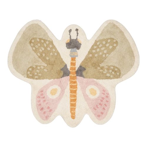 Tappeto Butterfly ROSA RU10311415 - NANU' BABY